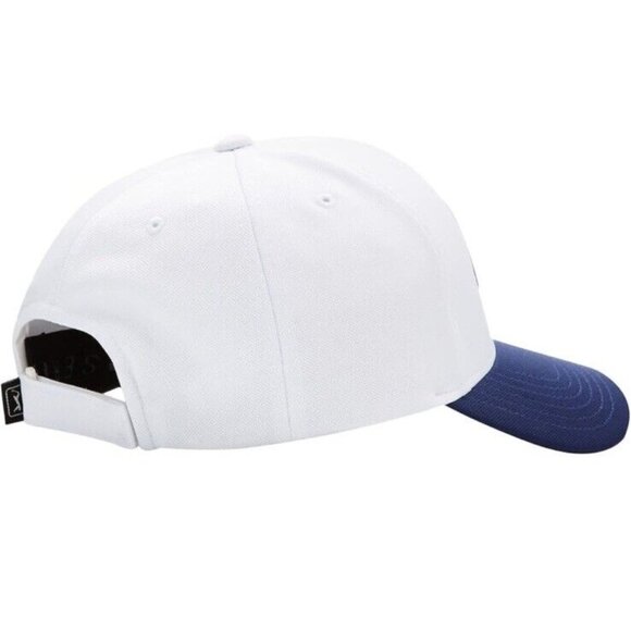PGA Tour Pro Series Golf Hat Cap Bright White American Flag UPF Strap Back New - Picture 11 of 12
